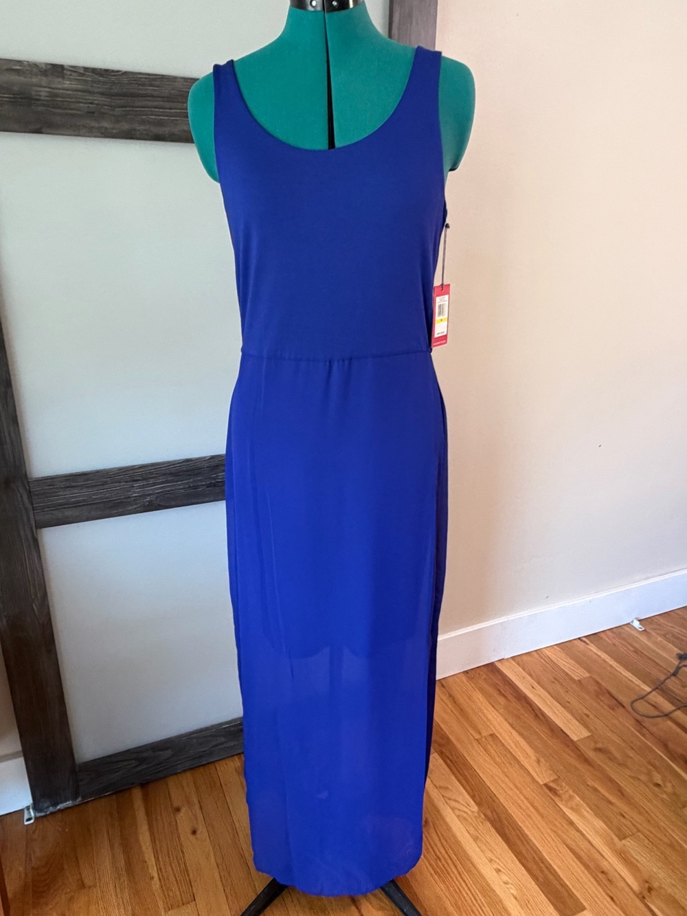 Vince Camuto Royal Blue Sleeveless Maxi Dress